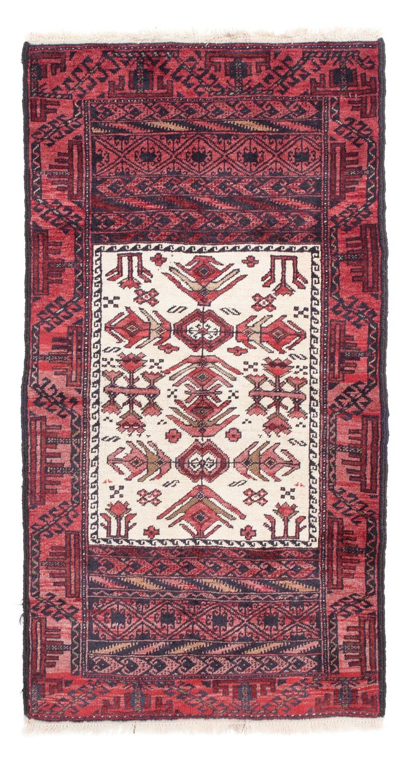 Tappeto Belutsch - 146 x 77 cm - rosso chiaro