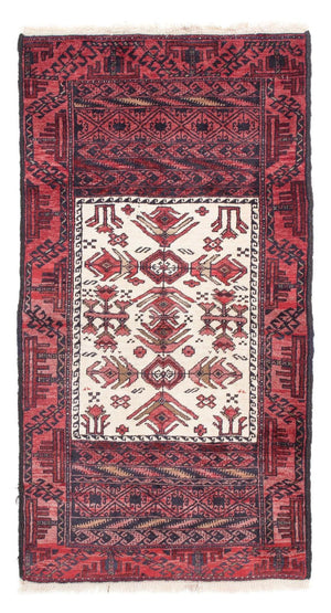 Tappeto Belutsch - 146 x 77 cm - rosso chiaro