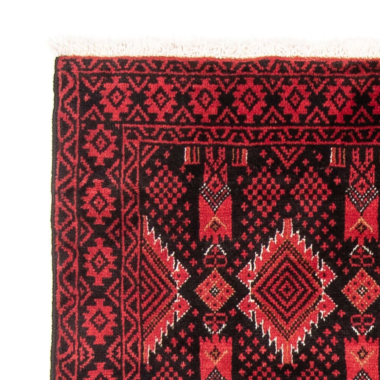 Tappeto corsia Tappeto Belutsch - 187 x 103 cm - rosso