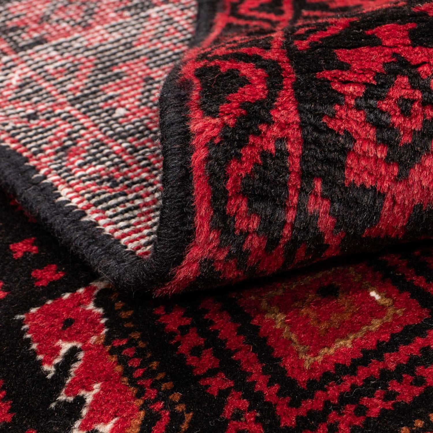 Tappeto corsia Tappeto Belutsch - 187 x 103 cm - rosso