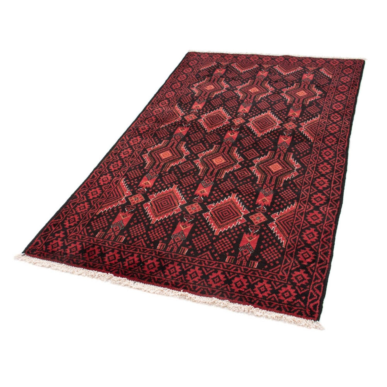 Tappeto corsia Tappeto Belutsch - 187 x 103 cm - rosso