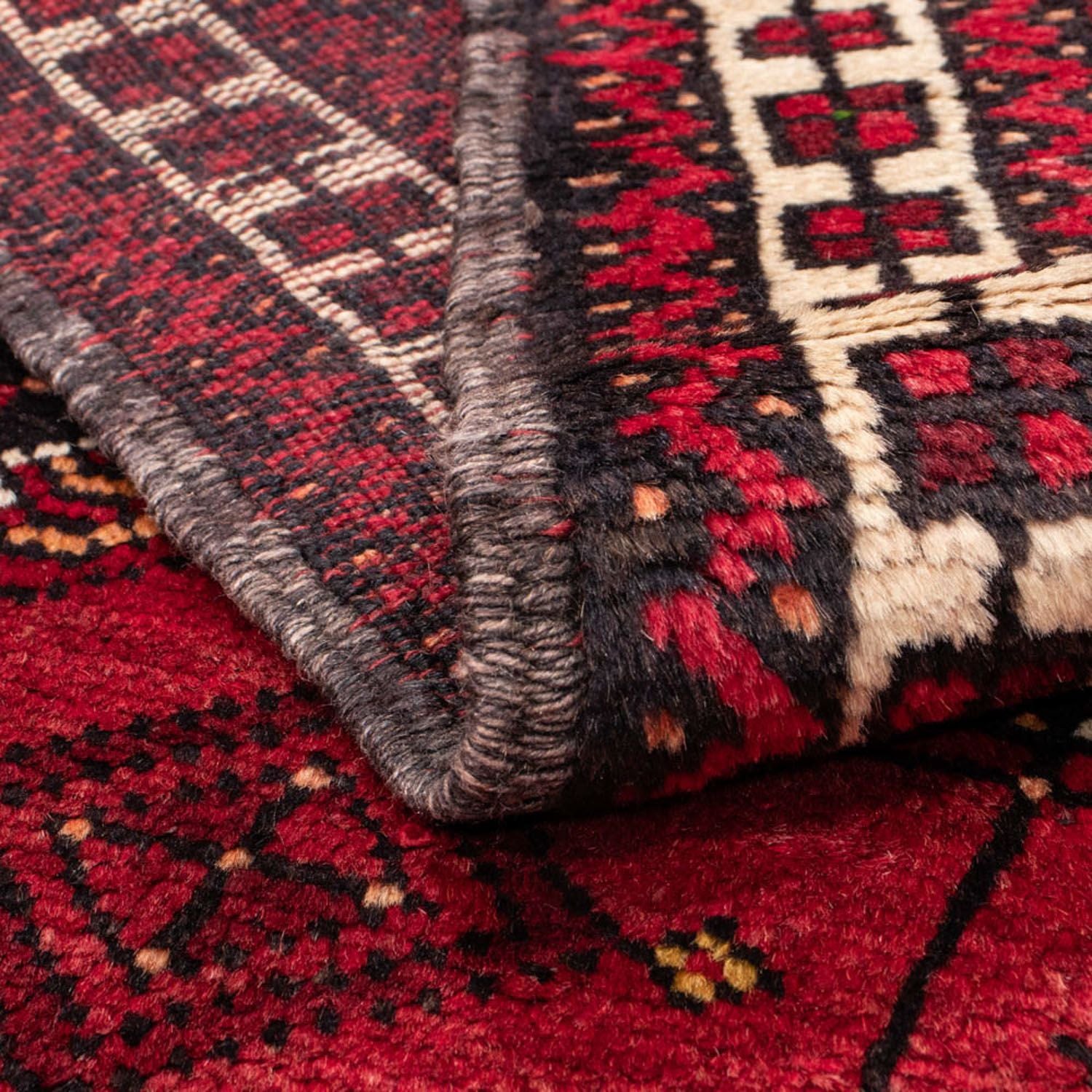 Tappeto Belutsch - 165 x 108 cm - rosso