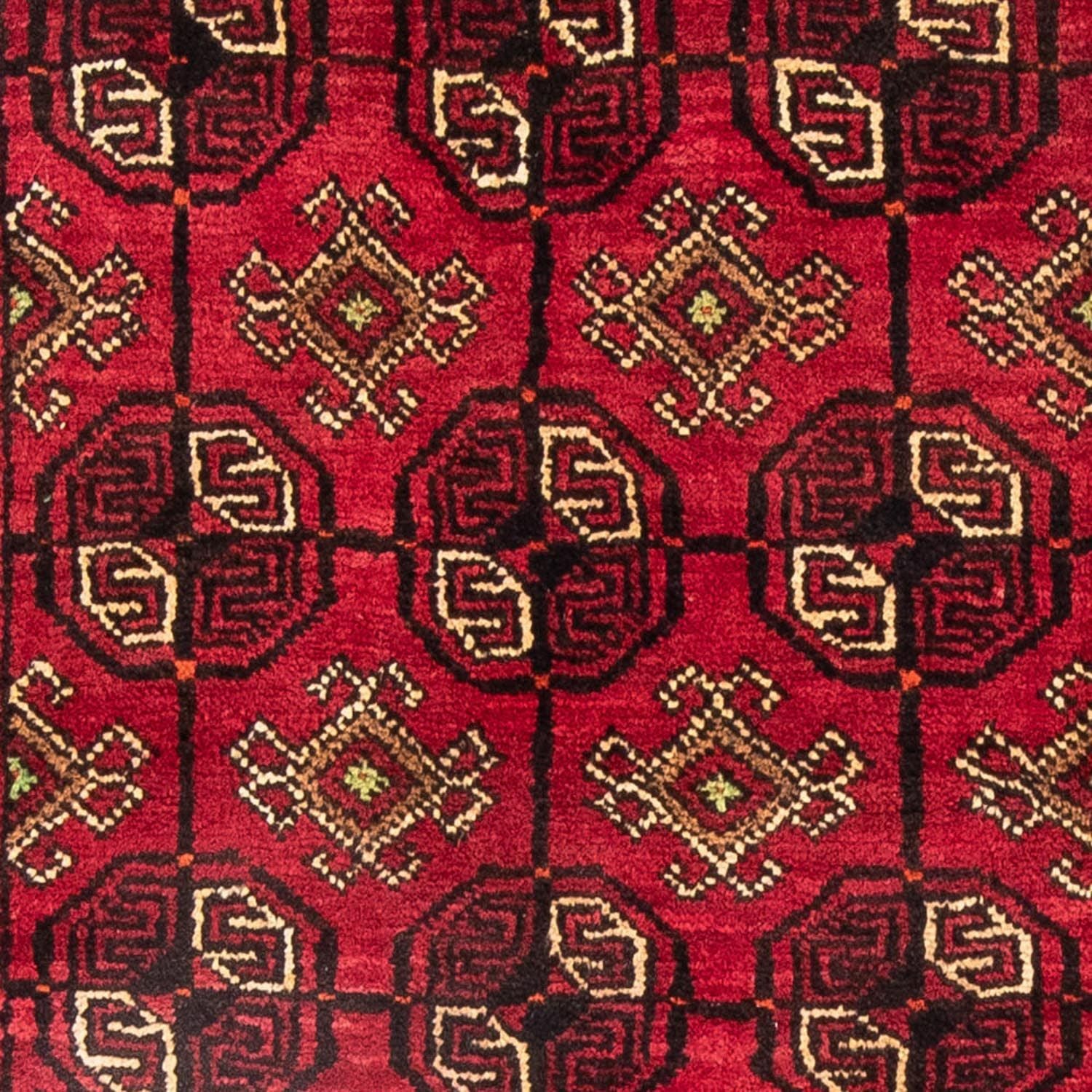 Tappeto Belutsch - 190 x 138 cm - rosso scuro