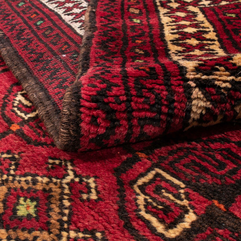 Tappeto Belutsch - 190 x 138 cm - rosso scuro