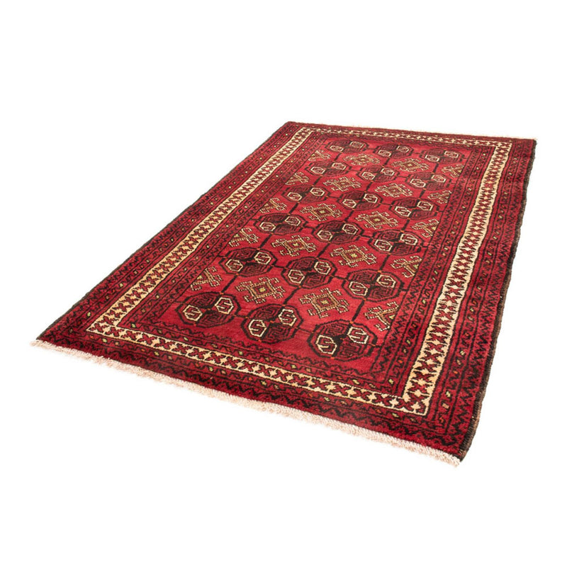 Tappeto Belutsch - 190 x 138 cm - rosso scuro