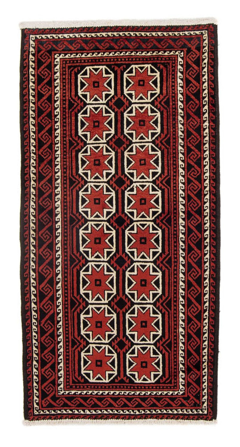 Tappeto Belutsch - 158 x 82 cm - rosso scuro