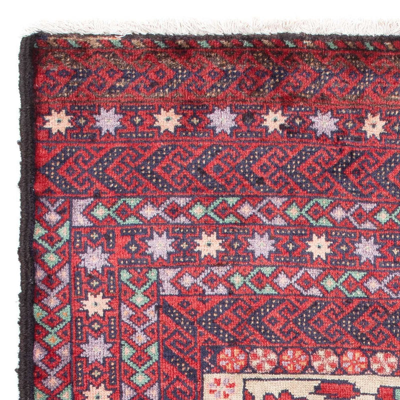 Tappeto Belutsch - 152 x 93 cm - rosso