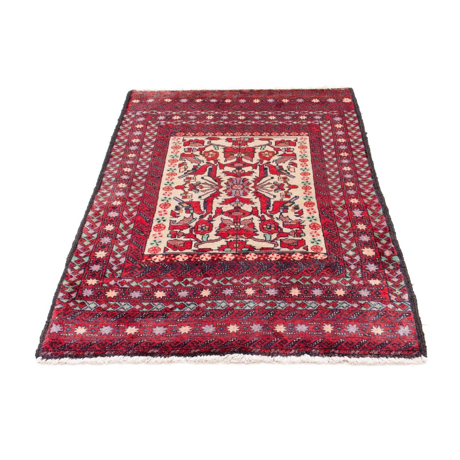 Tappeto Belutsch - 152 x 93 cm - rosso