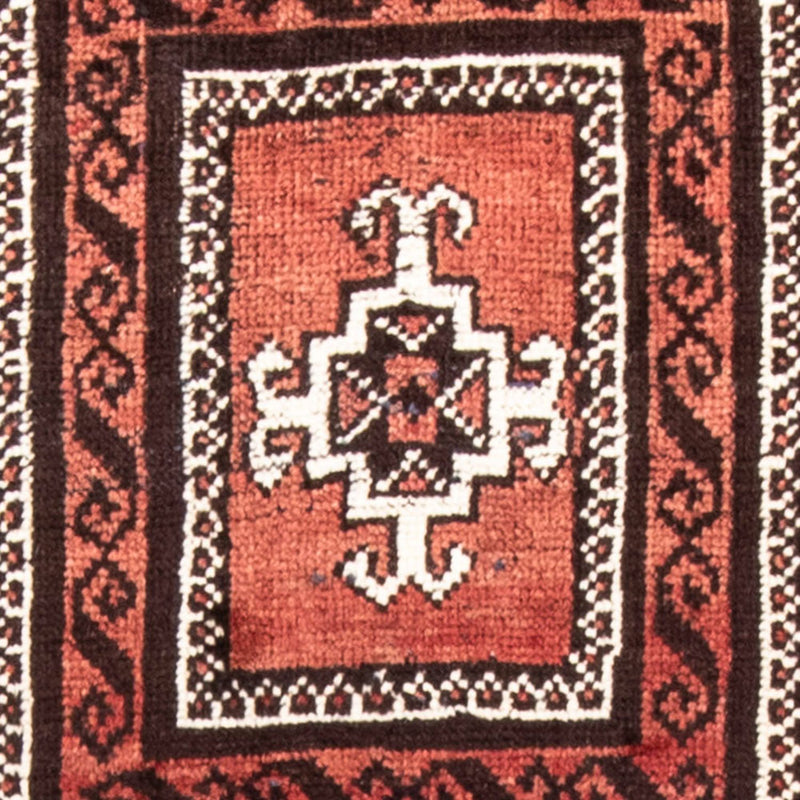 Tappeto corsia Tappeto Belutsch - 240 x 114 cm - ruggine