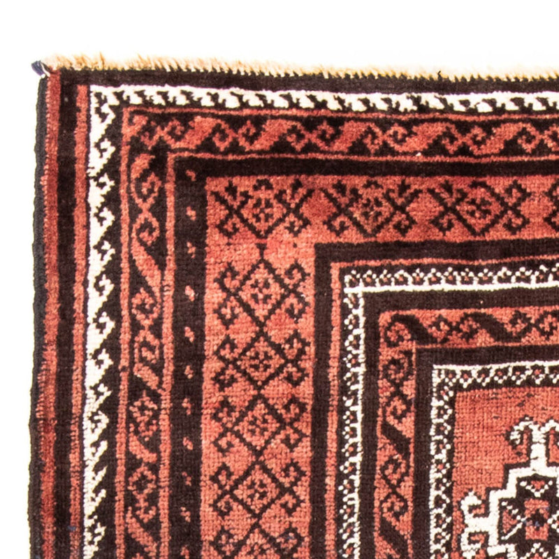 Tappeto corsia Tappeto Belutsch - 240 x 114 cm - ruggine