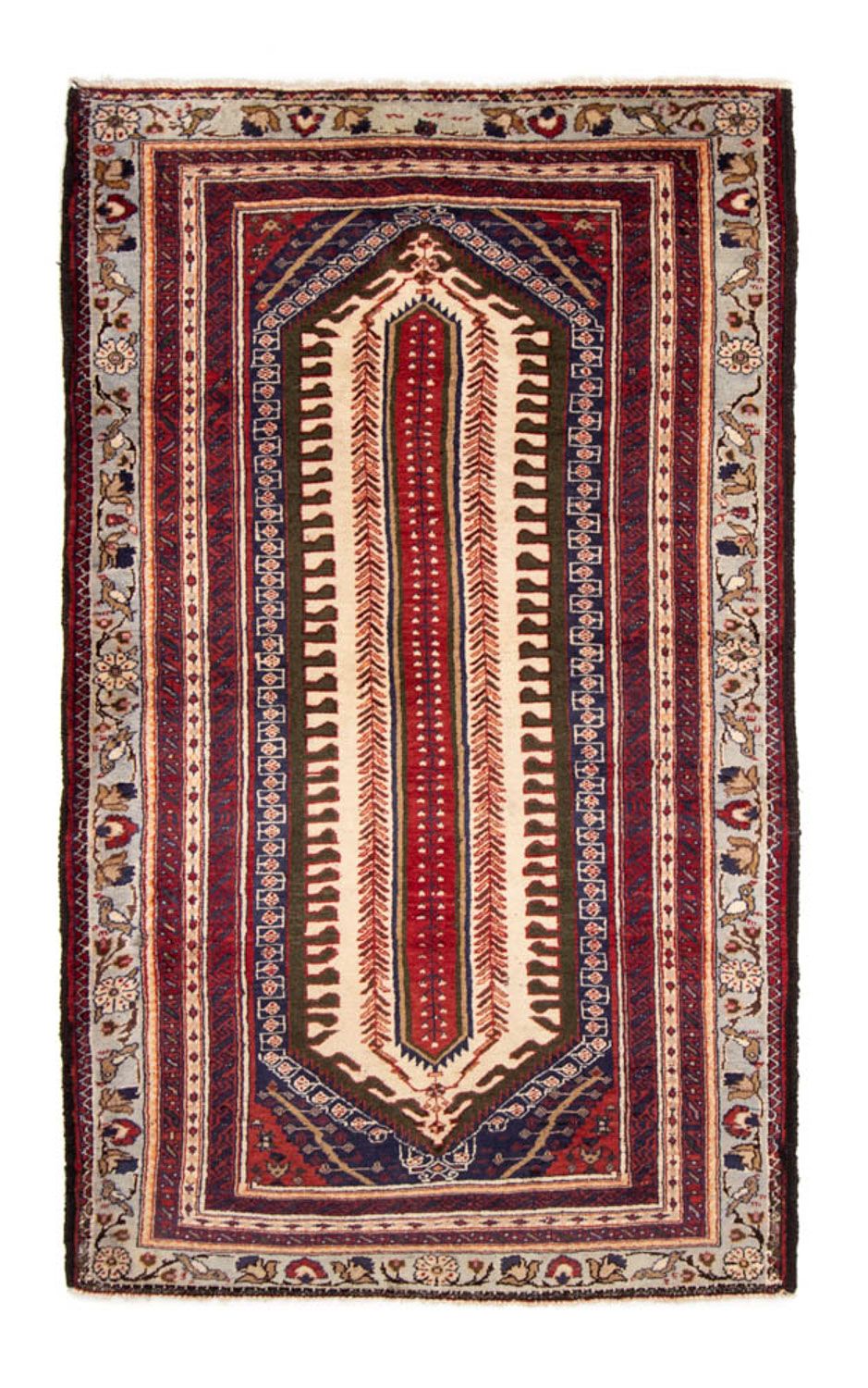 Tappeto Belutsch - 207 x 117 cm - rosso