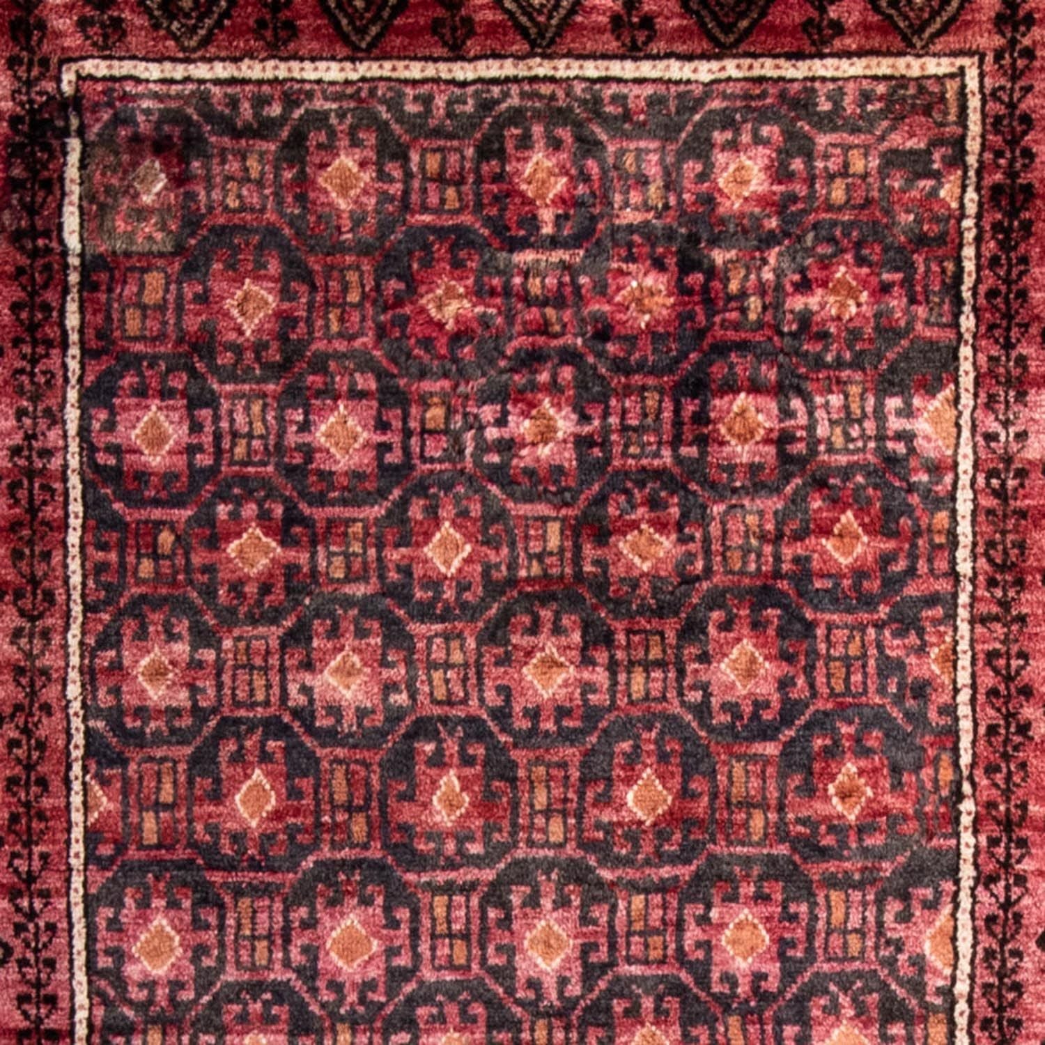 Tappeto corsia Tappeto Belutsch - 227 x 110 cm - rosso chiaro