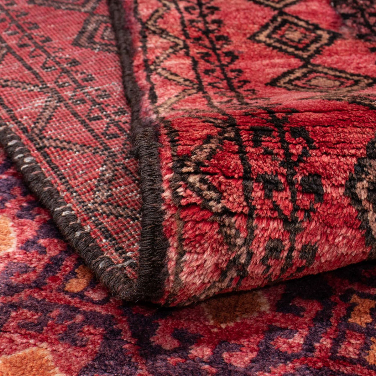Tappeto corsia Tappeto Belutsch - 227 x 110 cm - rosso chiaro