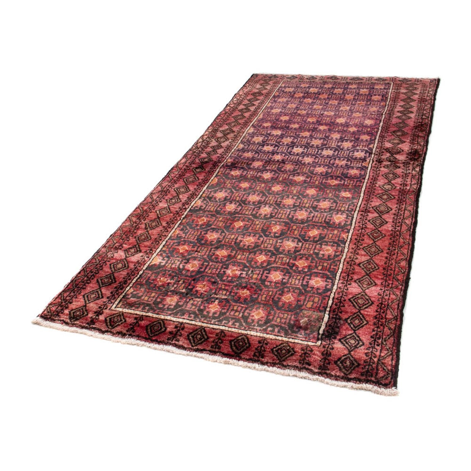 Tappeto corsia Tappeto Belutsch - 227 x 110 cm - rosso chiaro