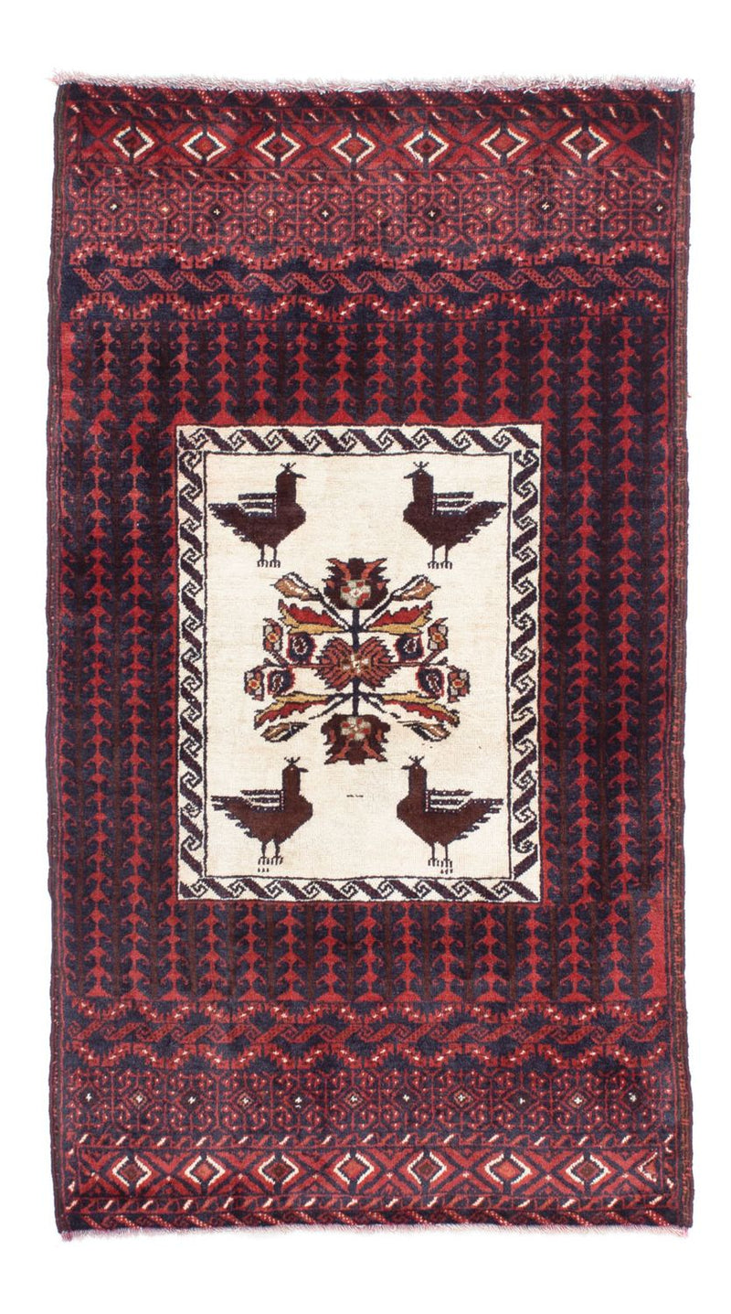 Tappeto Belutsch - 147 x 83 cm - rosso