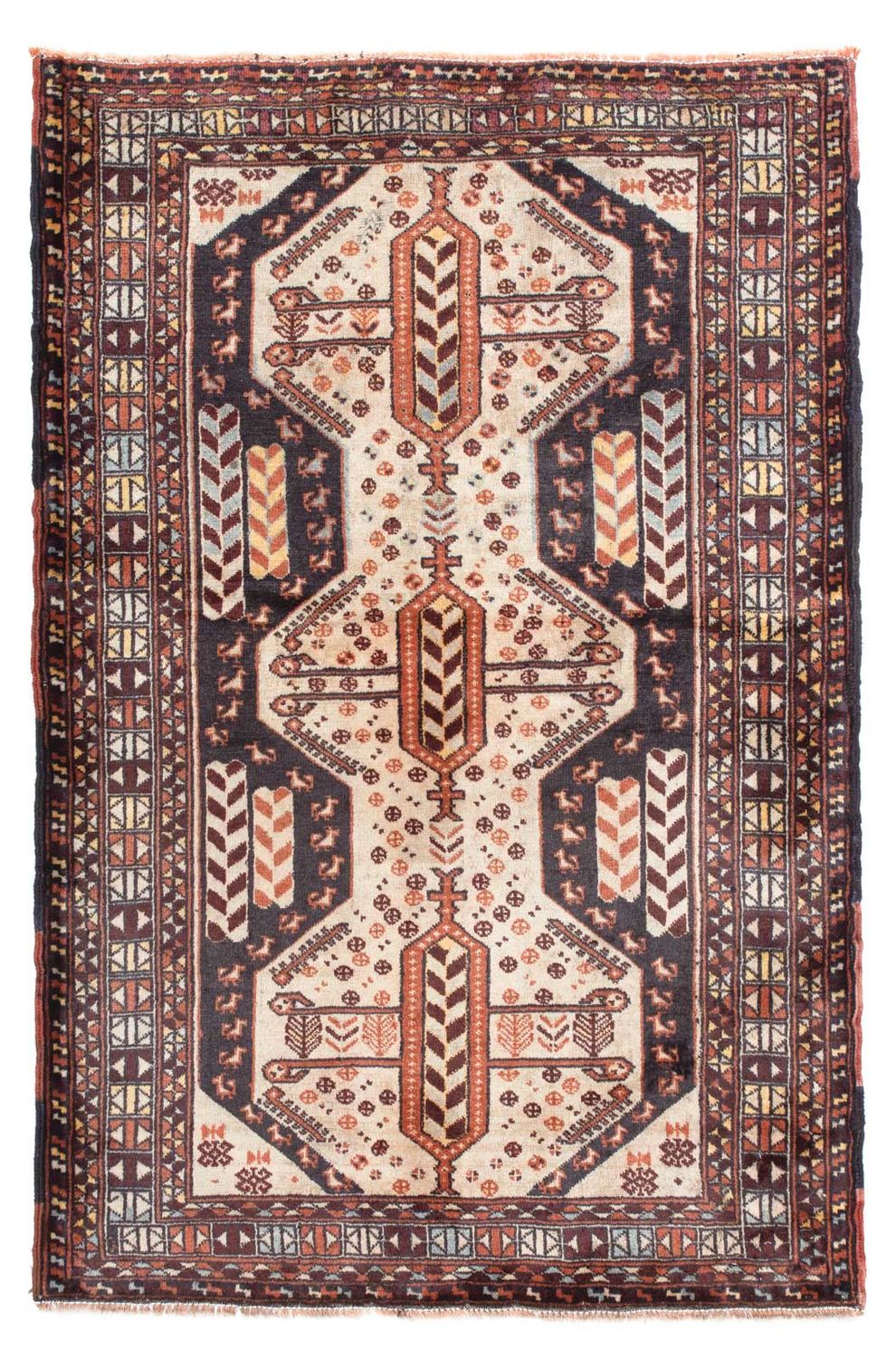 Tappeto Belutsch - 140 x 96 cm - beige
