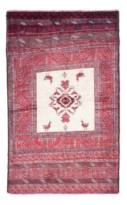 Tappeto Belutsch - 152 x 91 cm - rosso chiaro