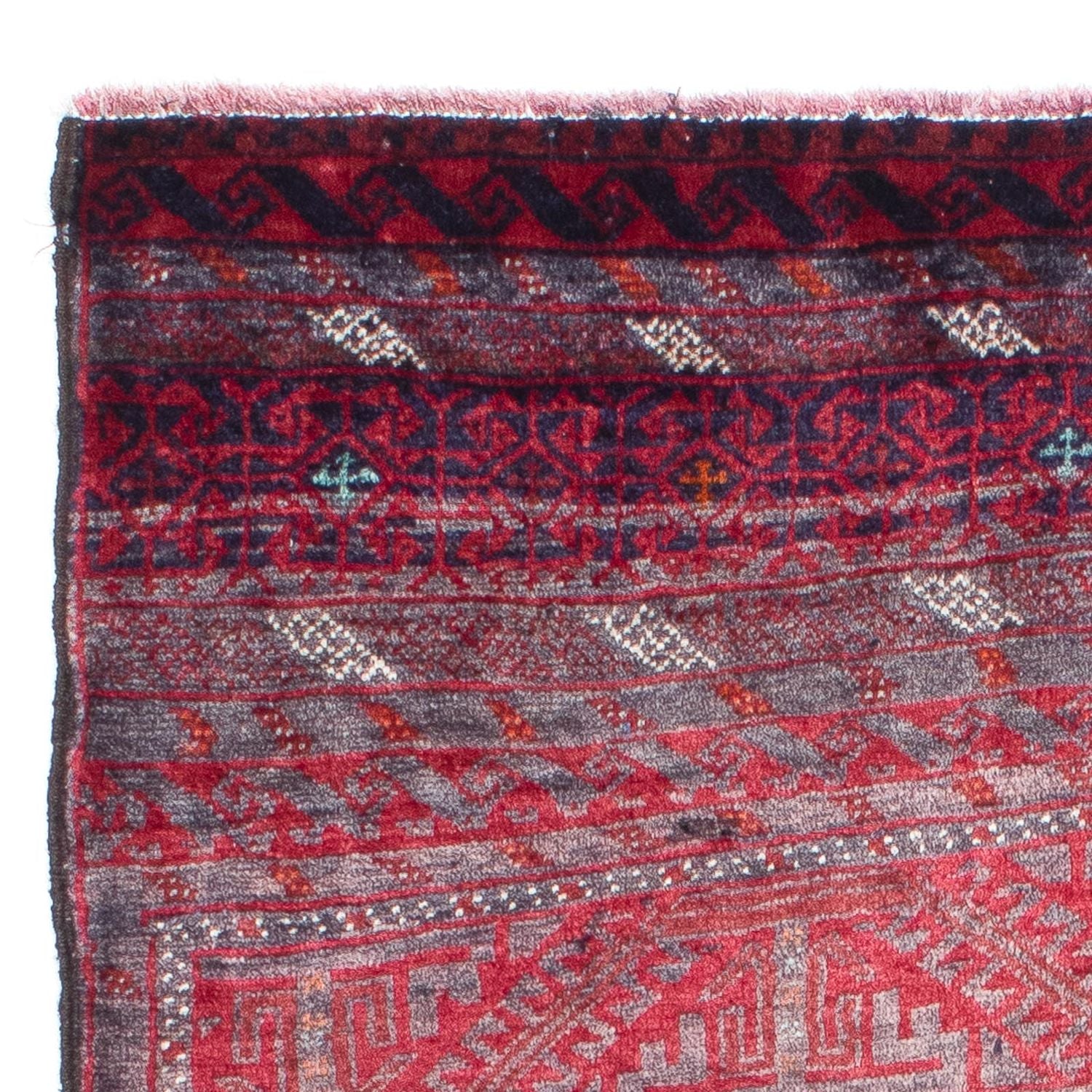 Tappeto Belutsch - 152 x 91 cm - rosso chiaro