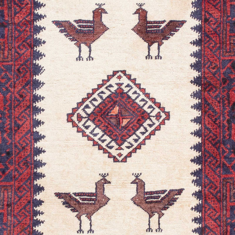 Tappeto Belutsch - 160 x 90 cm - rosso