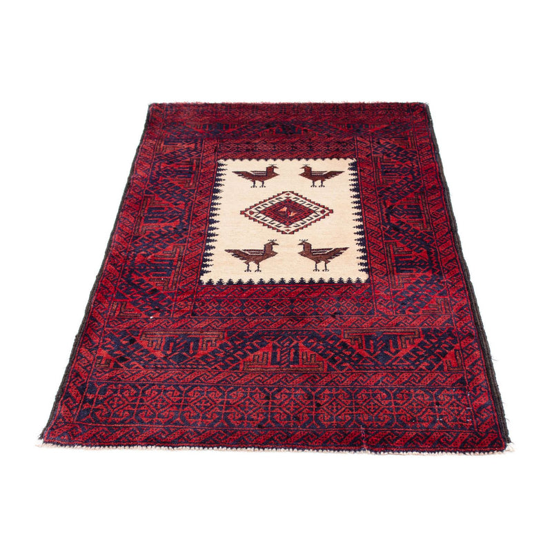 Tappeto Belutsch - 160 x 90 cm - rosso