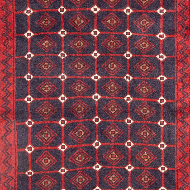 Tappeto corsia Tappeto Belutsch - 177 x 106 cm - rosso