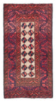 Tappeto Belutsch - 158 x 82 cm - rosso chiaro