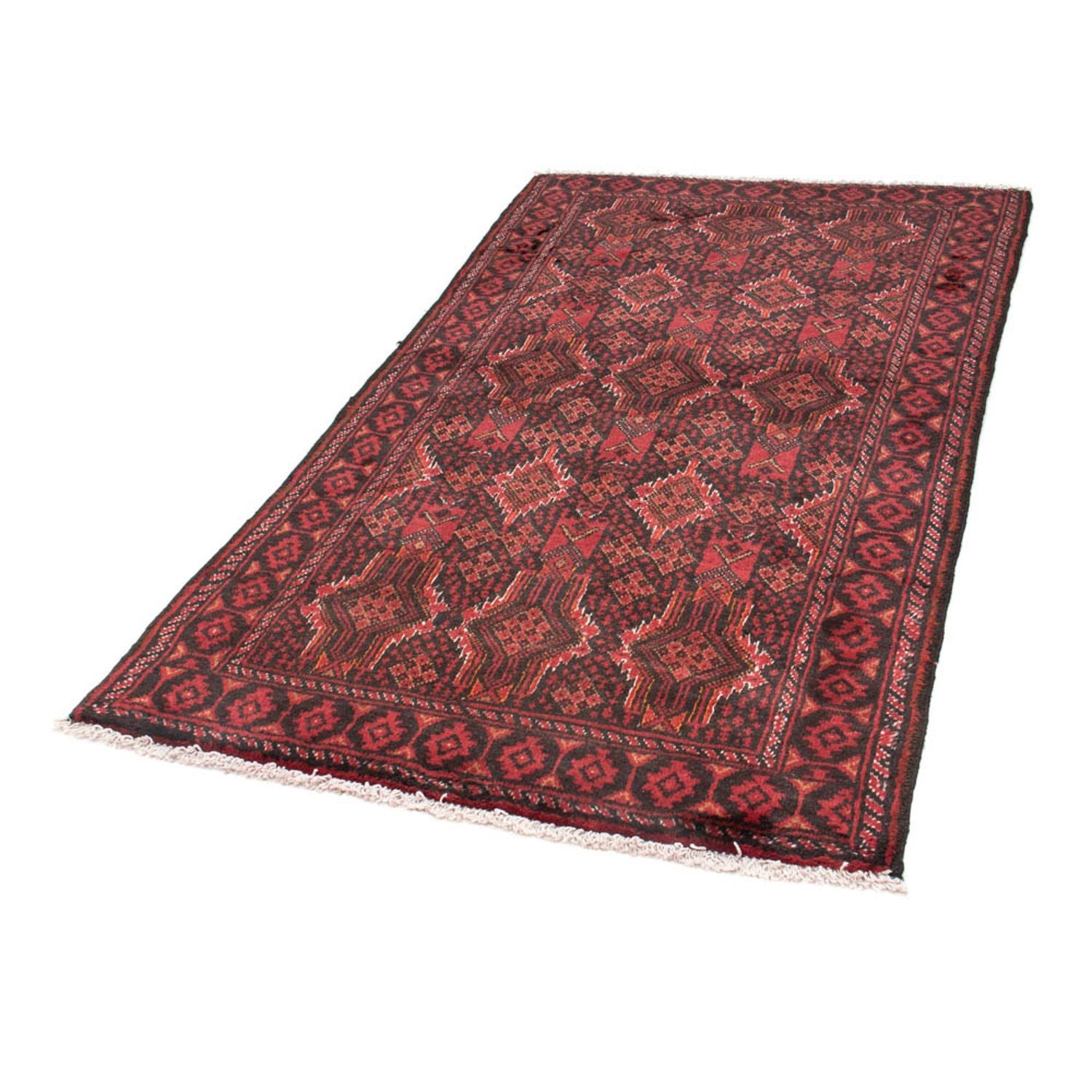Tappeto corsia Tappeto Belutsch - 182 x 101 cm - rosso