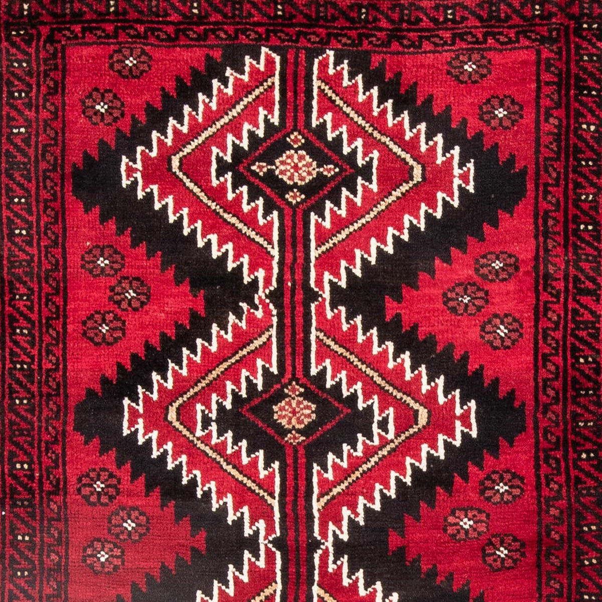 Tappeto Belutsch - 190 x 134 cm - rosso