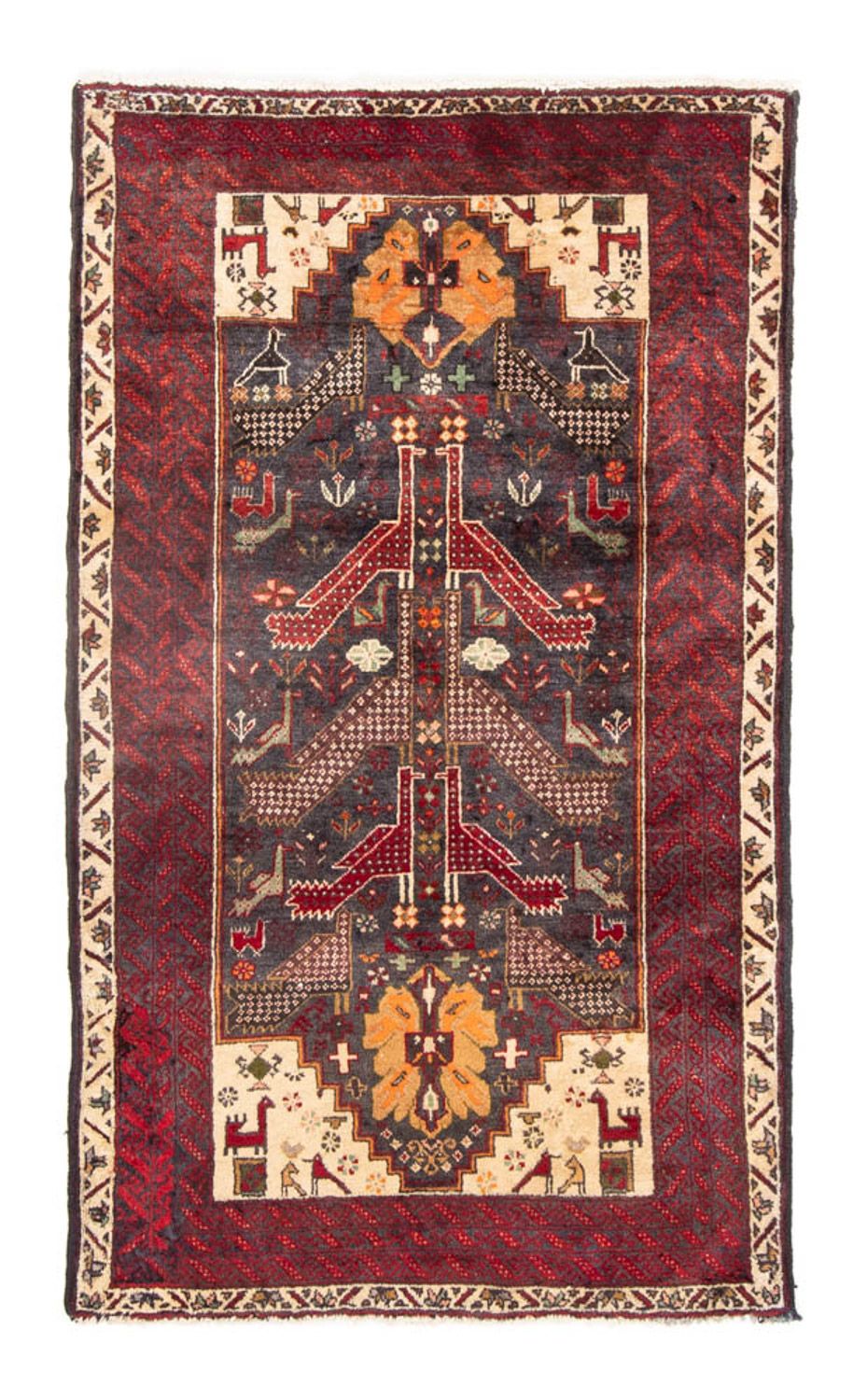 Tappeto corsia Tappeto Belutsch - 175 x 97 cm - rosso