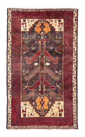Tappeto corsia Tappeto Belutsch - 175 x 97 cm - rosso