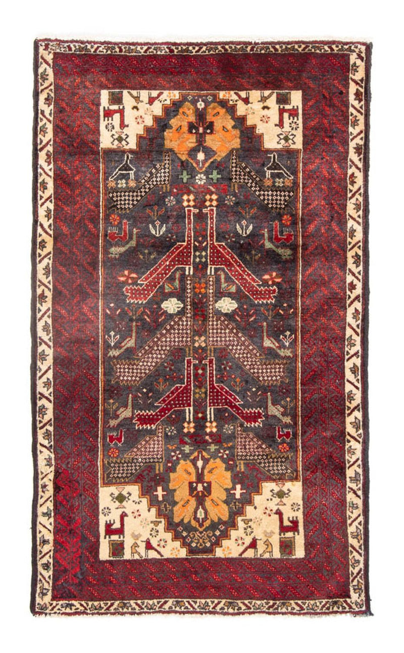 Tappeto corsia Tappeto Belutsch - 175 x 97 cm - rosso