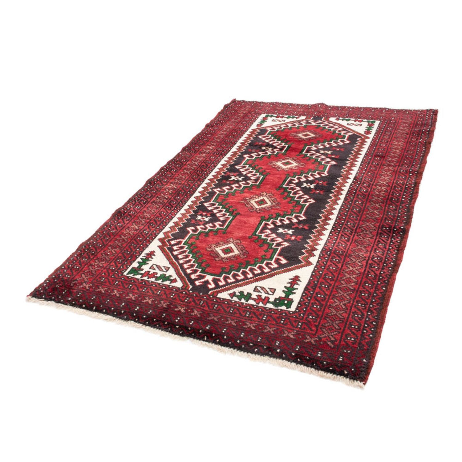 Tappeto Belutsch - 189 x 123 cm - rosso