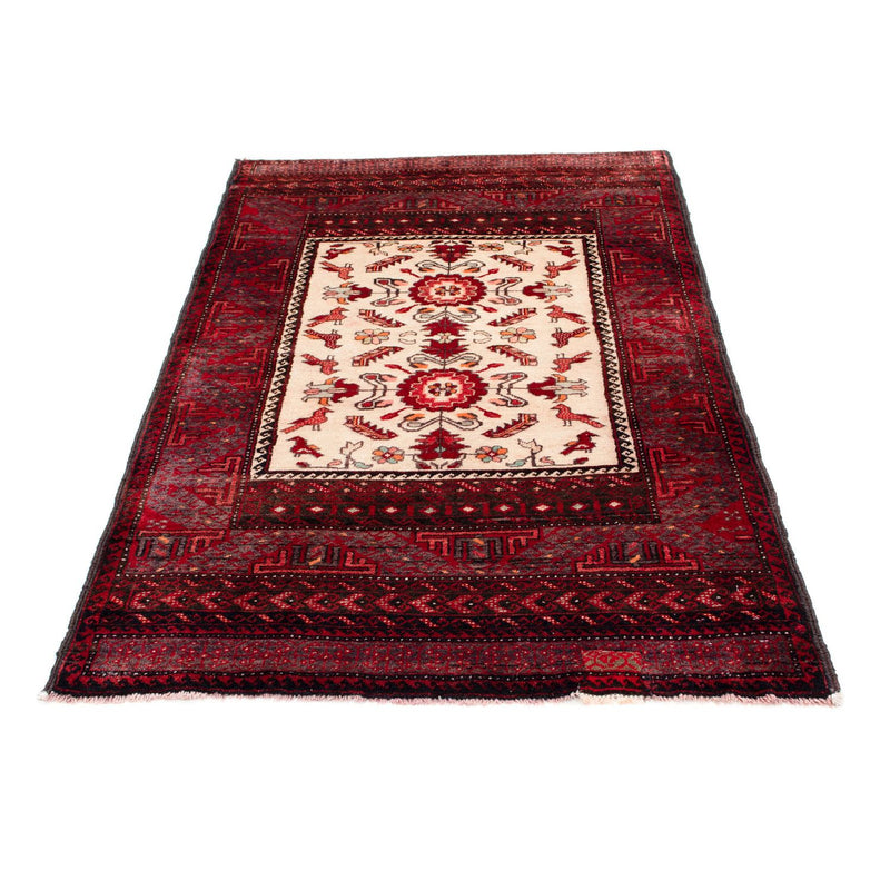 Tappeto Belutsch - 155 x 92 cm - rosso scuro