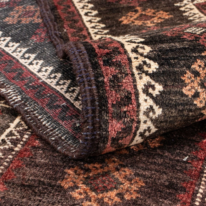 Tappeto corsia Tappeto Belutsch - 223 x 111 cm - cioccolato chiaro