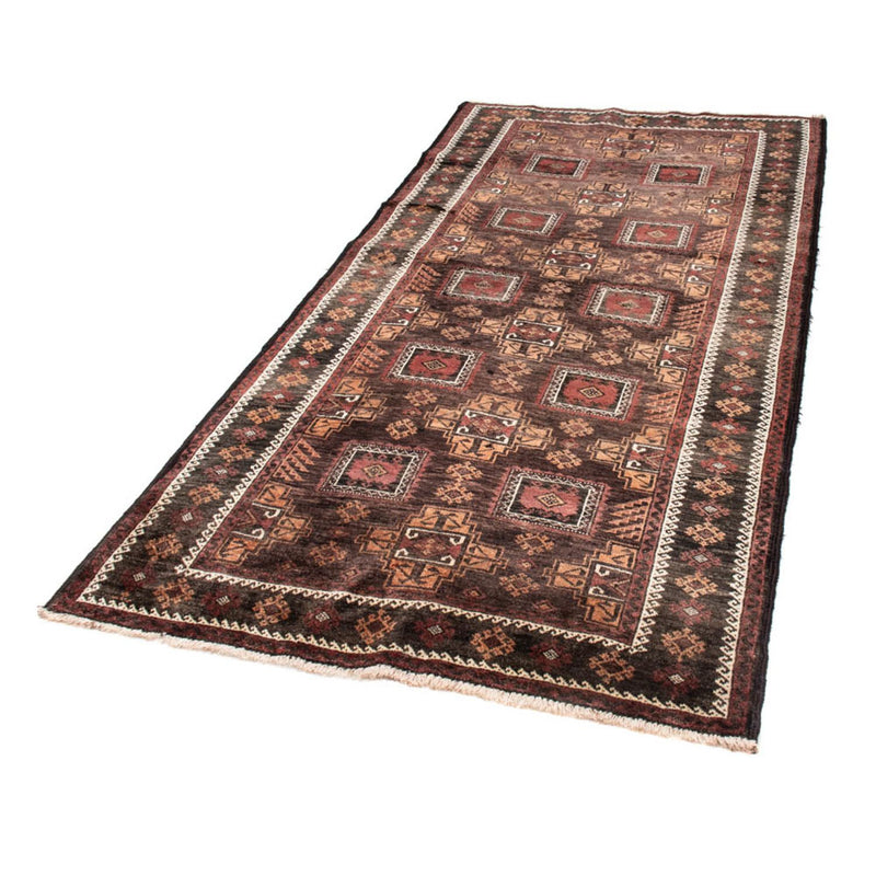 Tappeto corsia Tappeto Belutsch - 223 x 111 cm - cioccolato chiaro