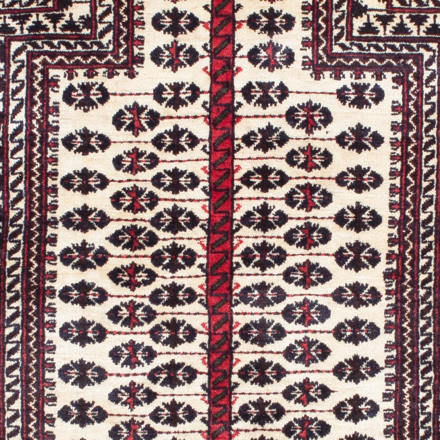Tappeto Belutsch - 121 x 99 cm - beige