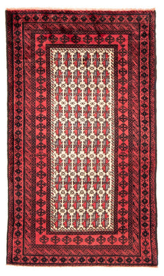 Tappeto Belutsch - 207 x 116 cm - rosso