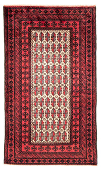 Tappeto Belutsch - 207 x 116 cm - rosso
