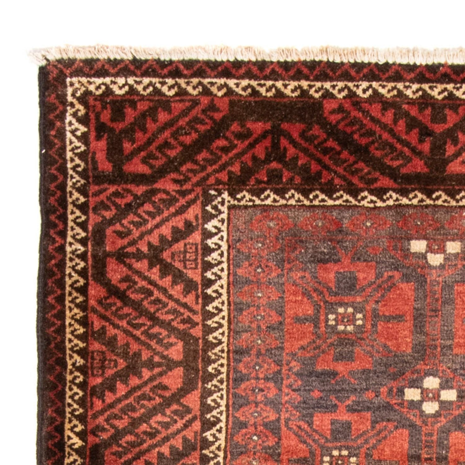 Tappeto corsia Tappeto Belutsch - 225 x 123 cm - rosso chiaro