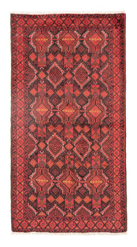 Tappeto corsia Tappeto Belutsch - 190 x 104 cm - rosso