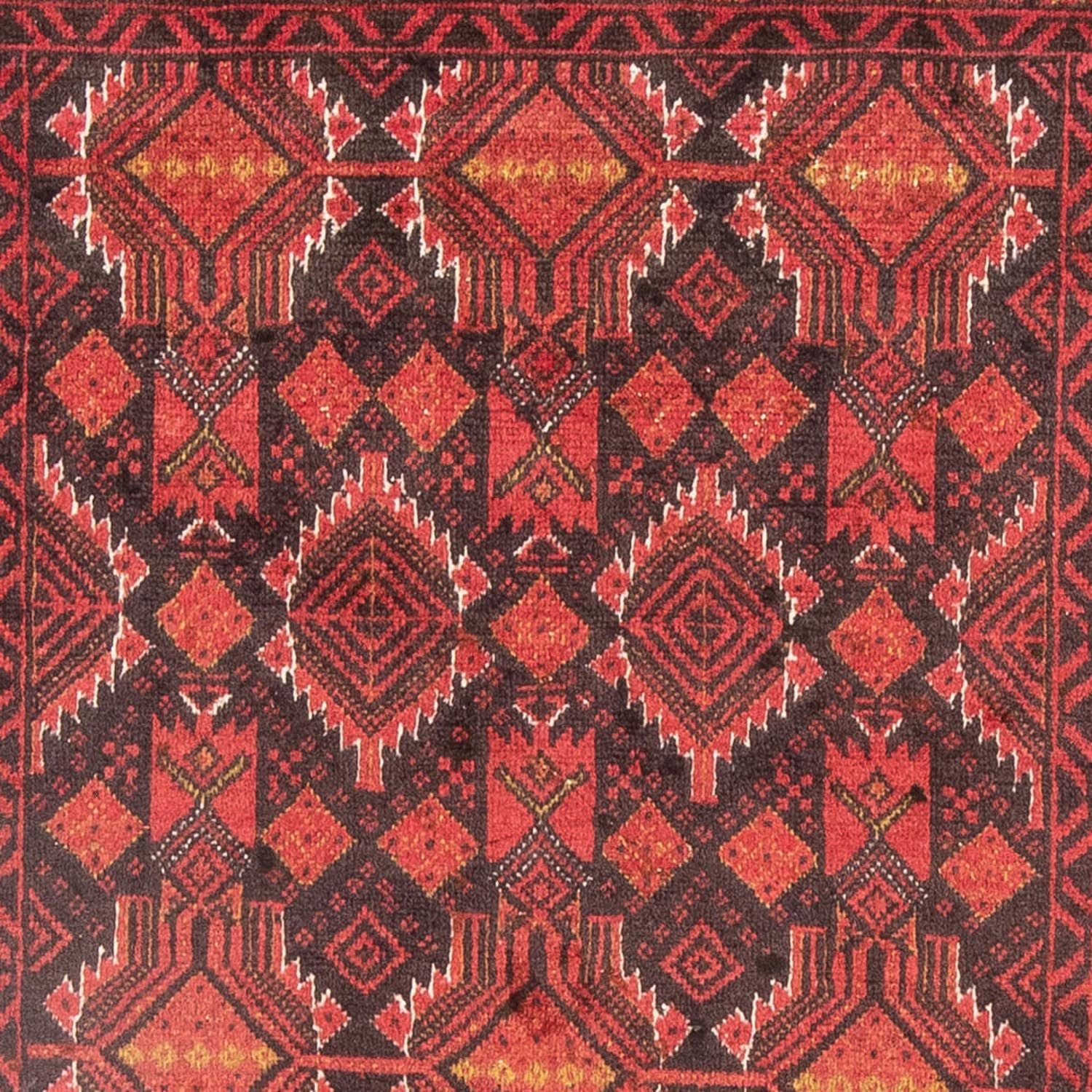 Tappeto corsia Tappeto Belutsch - 190 x 104 cm - rosso