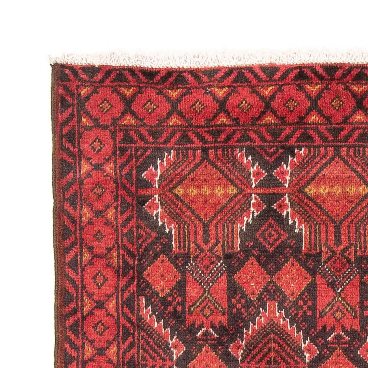 Tappeto corsia Tappeto Belutsch - 190 x 104 cm - rosso