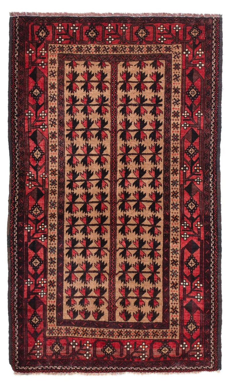 Tappeto Belutsch - 156 x 98 cm - marrone