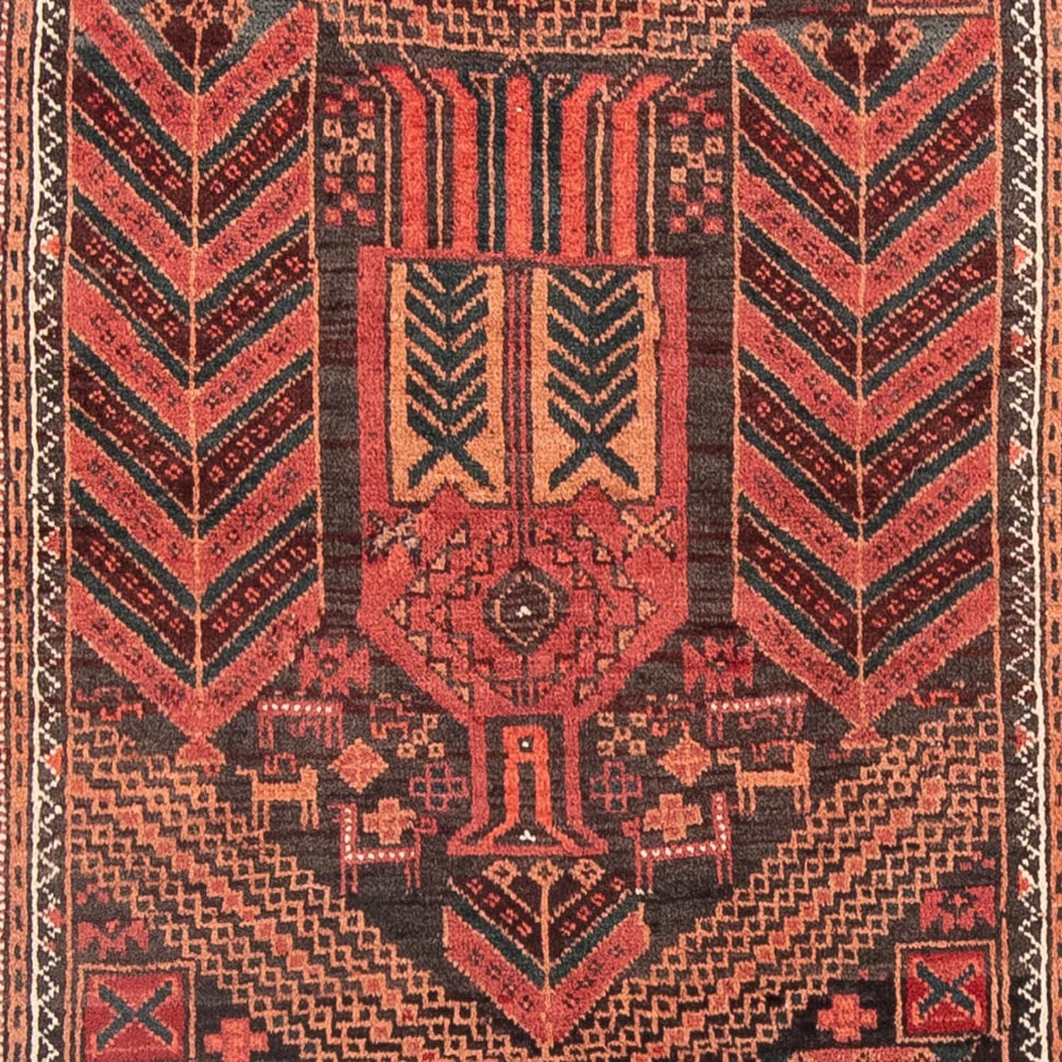 Tappeto corsia Tappeto Belutsch - 205 x 100 cm - rosso chiaro
