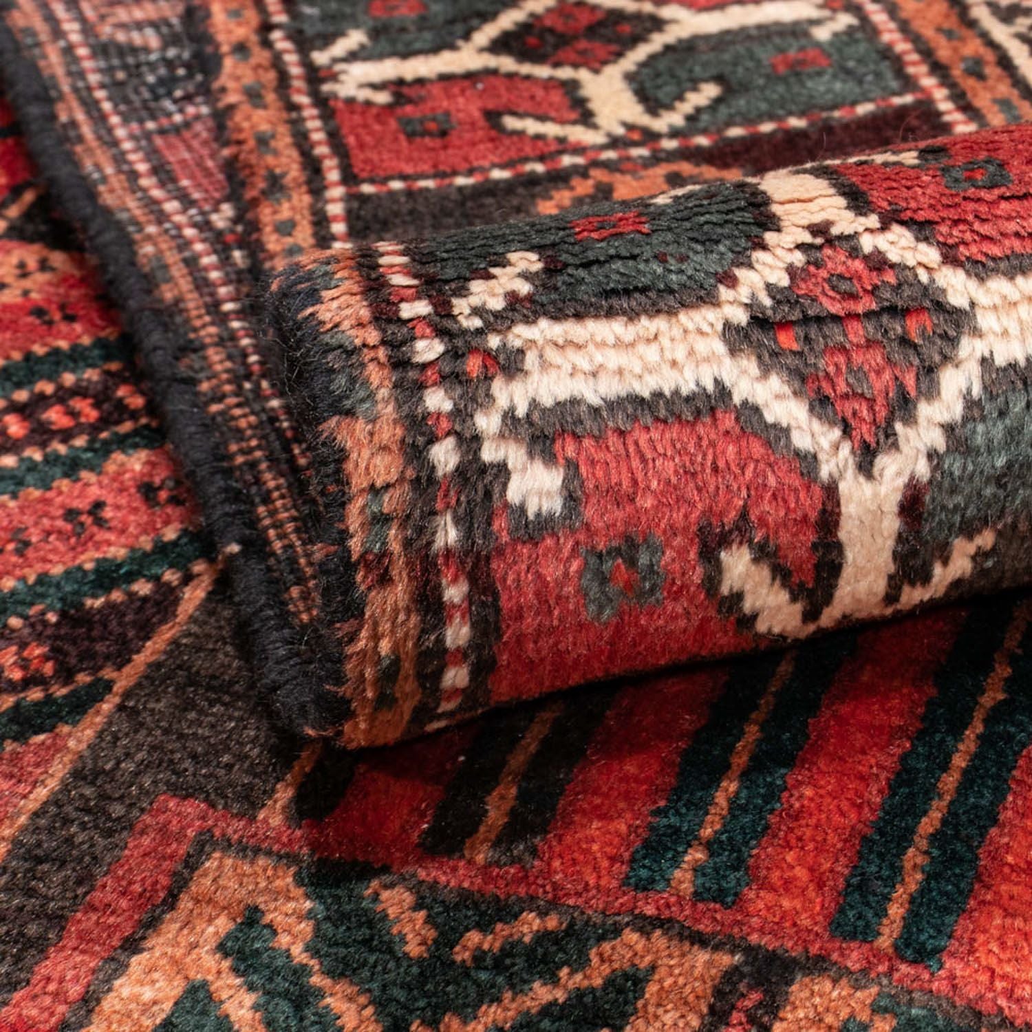 Tappeto corsia Tappeto Belutsch - 205 x 100 cm - rosso chiaro