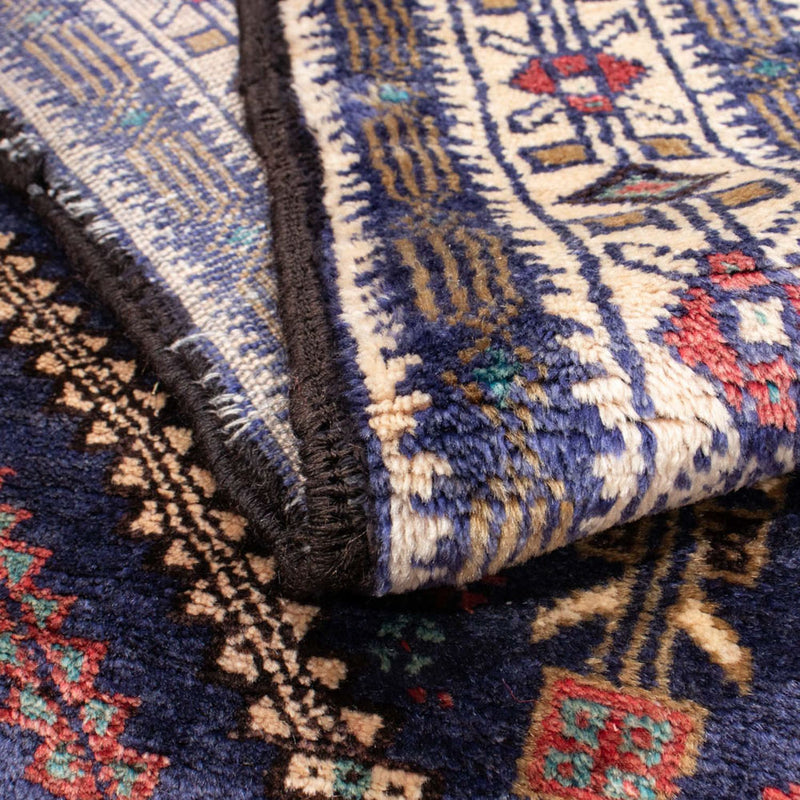 Tappeto corsia Tappeto Belutsch - 211 x 112 cm - blu scuro
