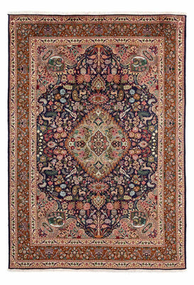Tappeto Persero - Tabriz - Reale - 300 x 202 cm - blu scuro