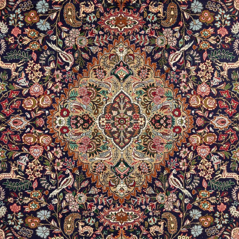 Tappeto Persero - Tabriz - Reale - 300 x 202 cm - blu scuro