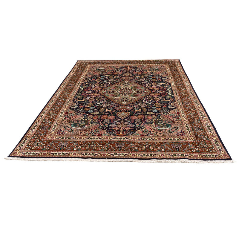 Tappeto Persero - Tabriz - Reale - 300 x 202 cm - blu scuro