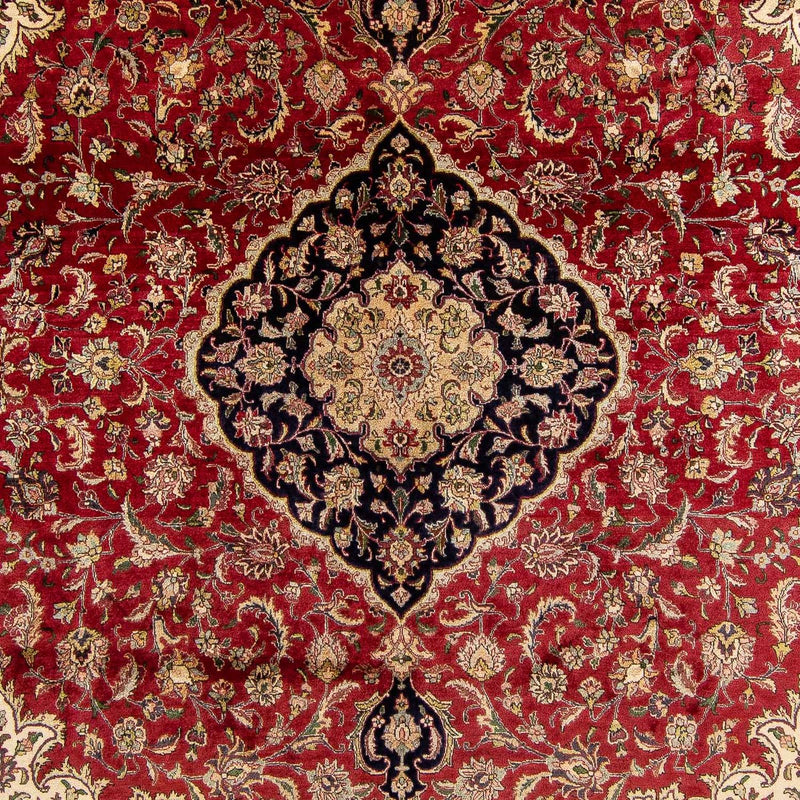 Tappeto Persero - Tabriz - 380 x 300 cm - rosso scuro